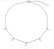 Gargantilha Corrente Choker Triângulos Isósceles Prata 925 - Imagem 1