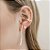 Piercing Conch Fake Infinito Cravejado Zirconia Prata 925 - Imagem 2