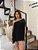 Vestido Macramê Preto - Imagem 1