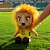 Boneco em Pelúcia Mascote Mirassol FC Leãozinho  - Oficial - Imagem 5