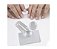 Carimbo de Unha P/ fazer Francesinha Silicone Transparente - Imagem 4