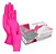 Luva Látex Pink/Rosa Premium Unigloves C/Pó Caixa Com 100 - Imagem 1