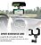 Suporte Veicular Celular GPS Retrovisor Universal Articulado - Imagem 3