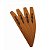 Lixa Boomerang Honey Girl Marrom 100/180 10 Und - Imagem 1