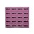 Kit 40 Lixa Polidora Quadrada Mini Buffer Várias Cores Honey Girl - Imagem 1