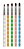 Pincel Kit Para Gel Colorido Com 5 - Imagem 1