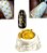 XD Gel Spider Dourado 10ml - Imagem 1