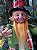 Leprechaum sorridente , simbolo de sorte, alegria e prosperidade. - Imagem 2