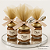 Potinho de Brigadeiro Gourmet 40ml com Tecido e Colher – Personalizado - Imagem 1
