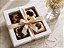 Caixa Presente com 4 Brownies Artesanais Premium - Imagem 1