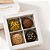 Caixa Presente Premium com 4 Brigadeiros Gourmet – Kit com 20 unidades - Imagem 5