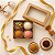 Caixa Gourmet com 4 Brigadeiros Belgas | Brinde Corporativo Premium (50 unid) - Imagem 1