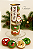 Tubo com 5 Mini Cake Donuts Natalinos | Cobertura de Chocolate e Decoração Artesanal (10 unid) - Imagem 1