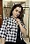 Camisa Cropped Vichy - Imagem 1