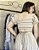 Vestido Linho Bordado Cut Out - Imagem 2
