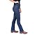 Calça Jeans com Elastano Feminina Cut Slim Fit Azul Wrangler - Imagem 2