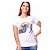Camiseta de Malha Feminina Baby Look Estampada Branca Tatanka - Imagem 1