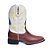 Bota de Couro Masculina Texana Bordada Havana Bulls Horse - Imagem 4