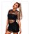 Blusa listra  transparente - Imagem 1