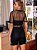 Blusa listra  transparente - Imagem 2