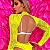 Body sensual verde neon - Imagem 2