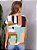 Blusa Ocasional Bloco De Cores - Imagem 2