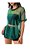 Blusa Transparente em Tela Colorida - Imagem 1