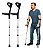 Muleta Canadense Fixa Pop (com regulagem) 110kg - Sequencial - Imagem 1