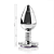 Plug Anal Metal Luck Cromado - 6,5 cm x 2,5 cm - Imagem 4