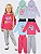 KIT 4 CONJUNTOS MOLETOM INFANTIL MENINA INVERNO (ESTAMPAS SORTIDAS) - Imagem 1