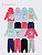 KIT 4 CONJUNTOS MOLETOM INFANTIL MENINA INVERNO (ESTAMPAS SORTIDAS) - Imagem 4
