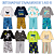 KIT 4 PIJAMAS MANGA LONGA INFANTIL MENINO INVERNO (ESTAMPAS SORTIDAS) - Imagem 3