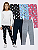 KIT 5 CALÇAS DE LEGGING DE COTTON MENINA INVERNO (ESTAMPAS SORTIDAS) - Imagem 1