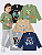 KIT 5 CAMISETAS MANGA LONGA INFANTIL MENINO INVERNO (ESTAMPAS SORTIDAS) - Imagem 1