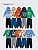 KIT 5 CONJUNTOS MOLETOM INFANTIL MENINO INVERNO (ESTAMPAS SORTIDAS) - Imagem 3