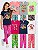 KIT 6 CONJUNTOS CALÇA LEGGING MENINA VERÃO (ESTAMPAS SORTIDAS) - Imagem 1