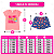 KIT 6 CONJUNTOS INFANTIL MENINA VERÃO (ESTAMPAS SORTIDAS) - Imagem 5