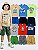 KIT 6 CONJUNTOS INFANTIL MENINO VERÃO (ESTAMPAS SORTIDAS) - Imagem 1