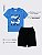 KIT 5 CONJUNTO MENINO ROUPA INFANTIL SHORTS MOLETOM (ESTAMPAS SORTIDAS) - Imagem 4
