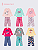 KIT 4 PIJAMAS INFANTIL MENINA INVERNO PROMOÇÃO FRIO (ESTAMPAS SORTIDAS) - Imagem 3