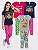 KIT 3 CONJUNTOS MENINA CALÇA LEGGING ROUPA INFANTIL (ESTAMPAS SORTIDAS) - Imagem 1