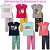 KIT 3 CONJUNTOS MENINA CALÇA LEGGING ROUPA INFANTIL (ESTAMPAS SORTIDAS) - Imagem 3