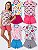 KIT 4 PIJAMAS MENINA ROUPA INFANTIL VERÃO (ESTAMPAS SORTIDAS) - Imagem 1