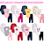 KIT 12 PEÇAS BODY ROUPA DE BEBE MENINO E MENINA MIJÃO ALGODÃO (ESTAMPAS SORTIDAS) - Imagem 9