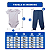 KIT 12 PEÇAS BODY ROUPA DE BEBE MENINO E MENINA MIJÃO ALGODÃO (ESTAMPAS SORTIDAS) - Imagem 4