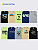 KIT 5 CAMISETAS REGATA JUVENIL MENINO VERÃO (ESTAMPAS SORTIDAS) - Imagem 3