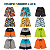 Kit 4 Shorts Infantil Juvenil Menino Bermuda Verão (ESTAMPAS SORTIDAS) - Imagem 3