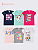 KIT 5 CAMISETAS MANGA CURTA JUVENIL MENINA VERÃO (ESTAMPAS SORTIDAS) - Imagem 3