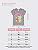 Kit 5 CAMISETAS MENINA MANGA CURTA INFANTIL (ESTAMPAS SORTIDAS) - Imagem 6