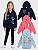 KIT 3 JAQUETA MOLETOM INFANTIL JUVENIL MENINA ZIPER (ESTAMPAS SORTIDAS) - Imagem 1